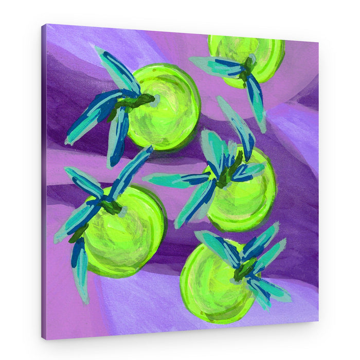 Vibrant Green Limes – Canvas Print