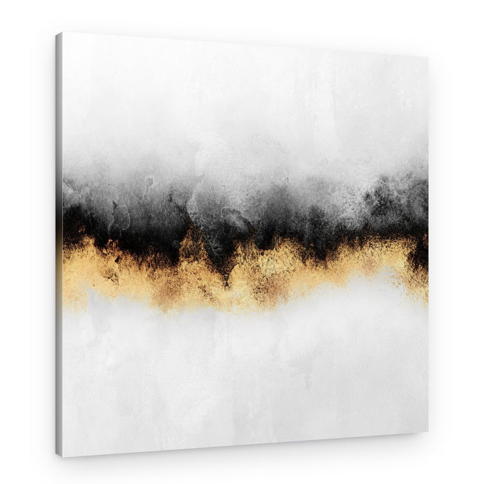 Elegant Abstract Gold – Canvas Print