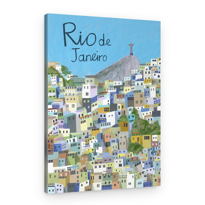 Colorful Rio de Janeiro – Canvas Print