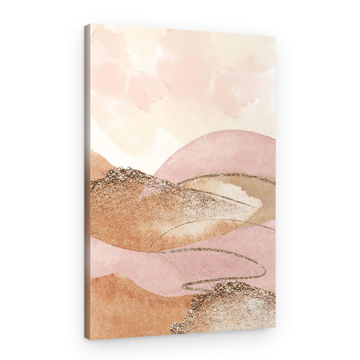 Landscape in pink-2 – Canvas Print