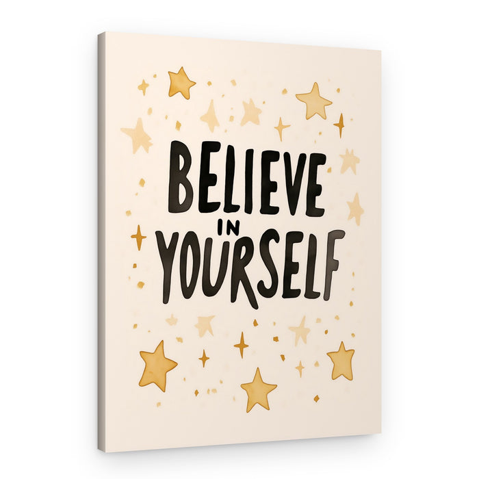 Starry Confidence – Canvas Print