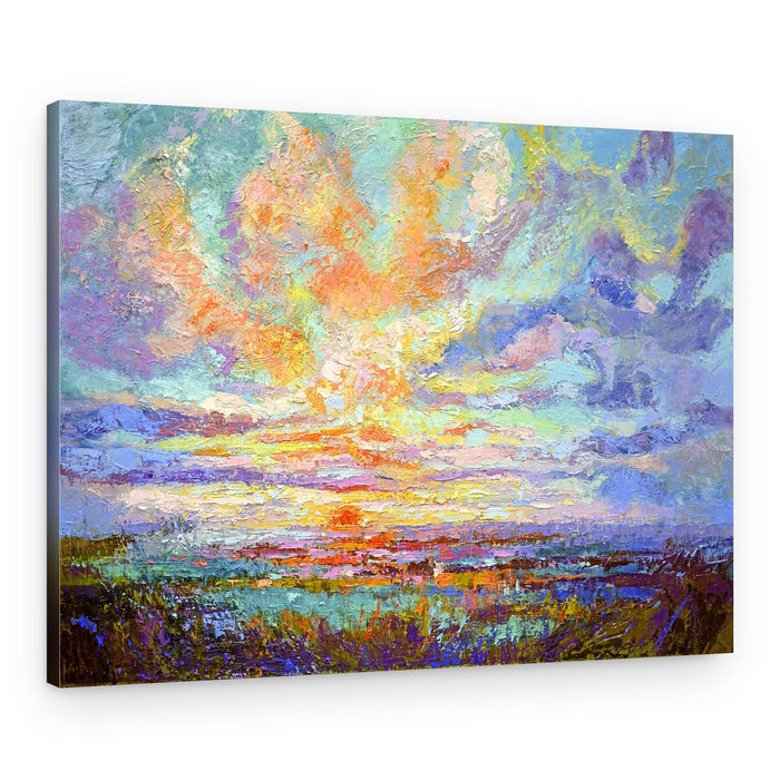 Vivid Petal Whispers – Canvas Print
