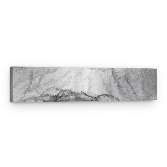 Grayscale Mountains – Canvas Print