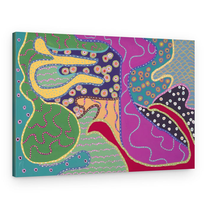 Vibrant Abstract Patterns – Canvas Print