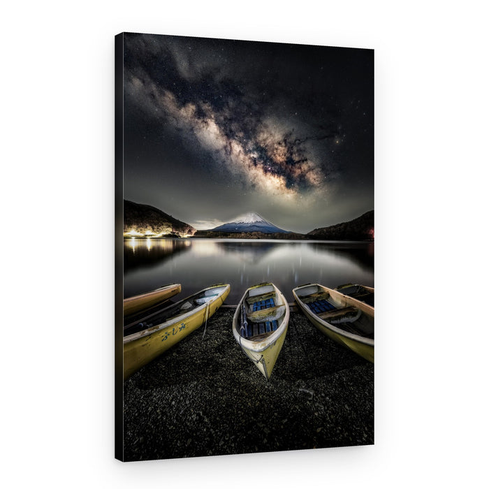 Mount Fuji Milky Way – Canvas Print