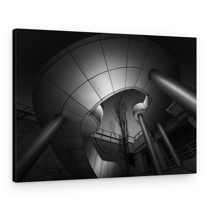Modern Architectural Curves – Canvas Print