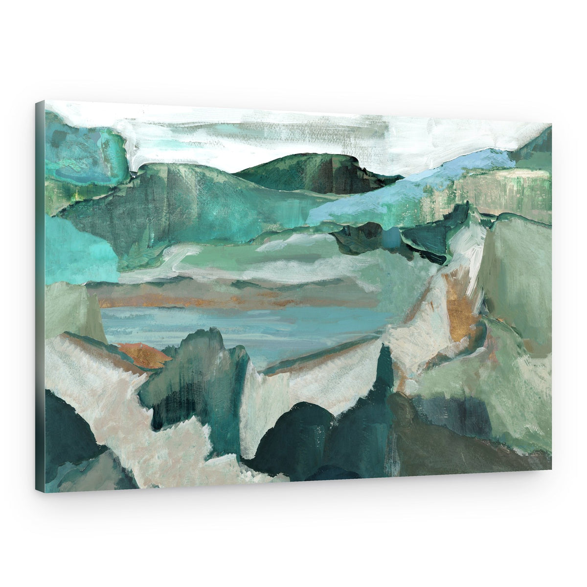 Serene Abstract Landscape – Canvas Print