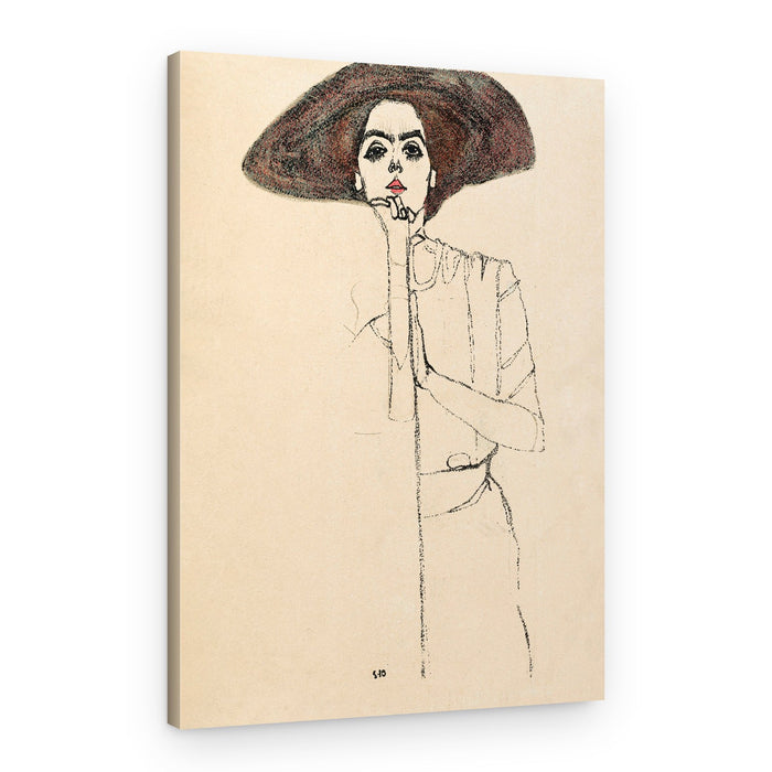 Portrait of a Woman 1910 – Canvas Print