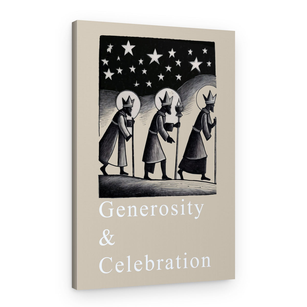 Three Wise Men Journey – Canvas Print