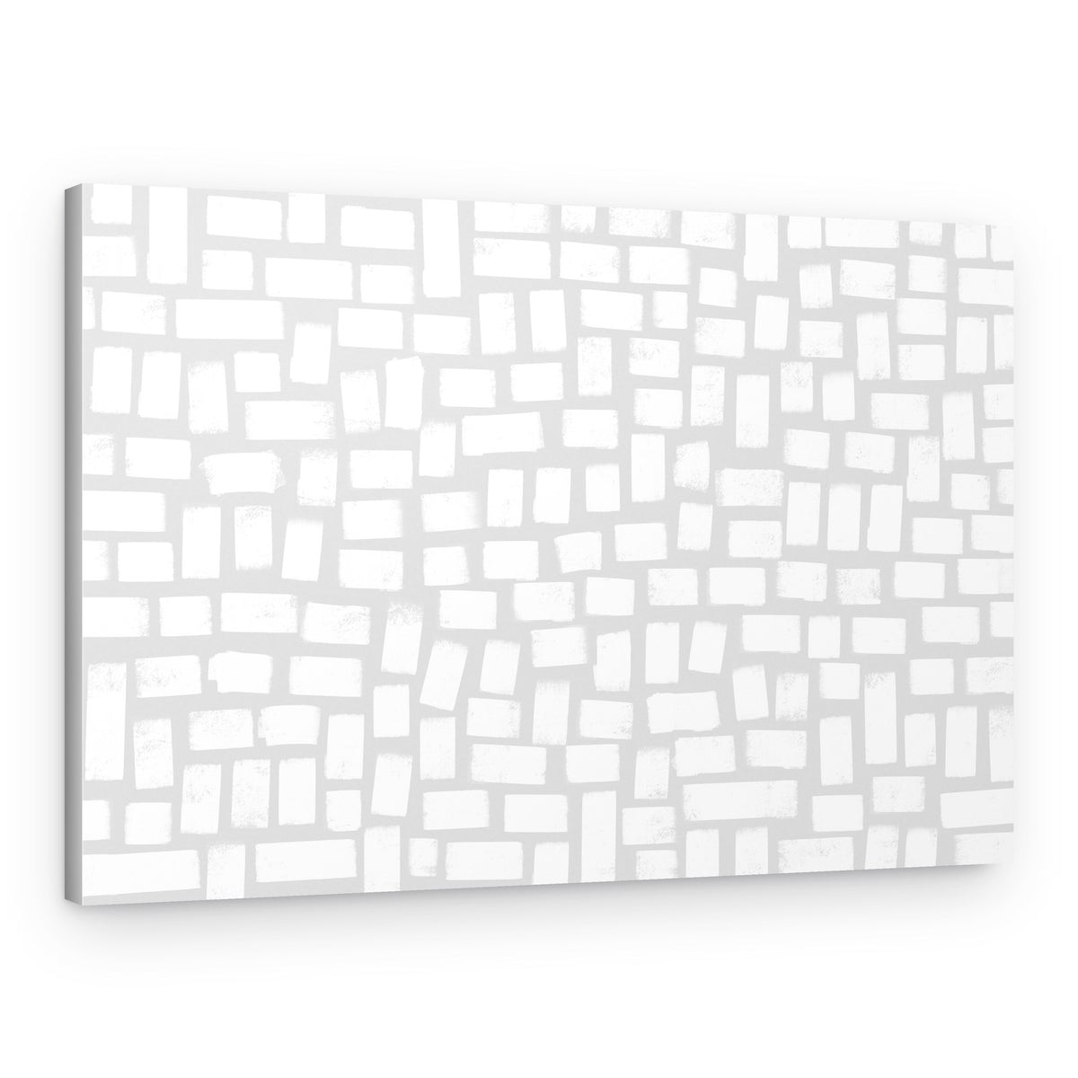 Abstract Brick Dance – Canvas Print