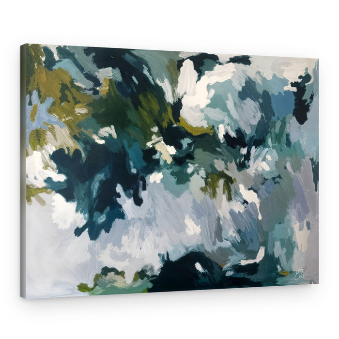 Swirling Organic Colors – Canvas Print
