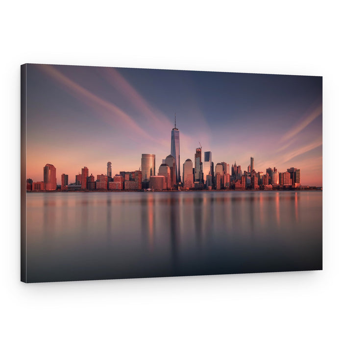 New York Twilight Skyline – Canvas Print