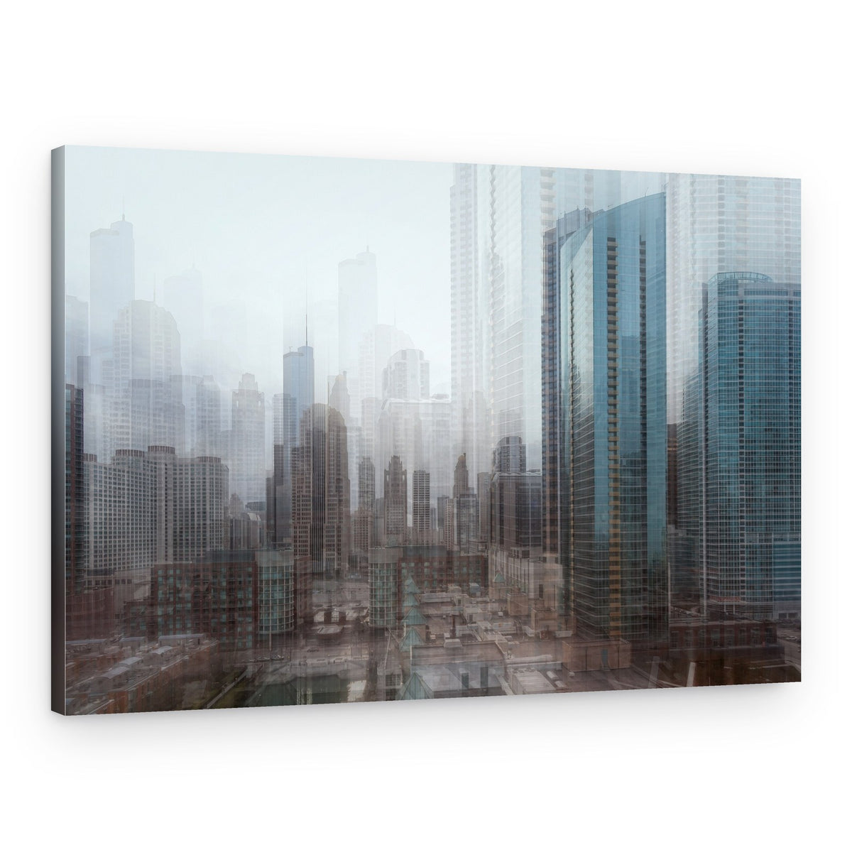 Blurred Cityscape – Canvas Print