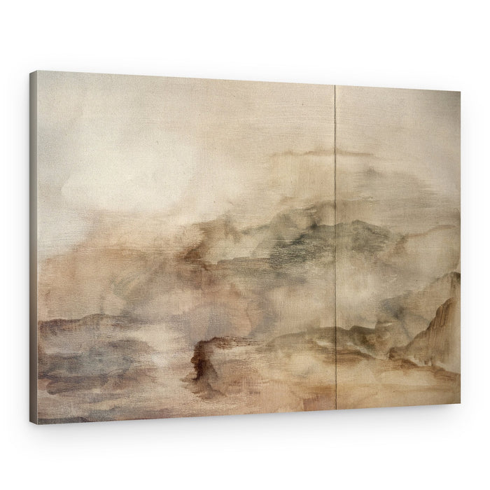 Misty Mountainscape – Canvas Print
