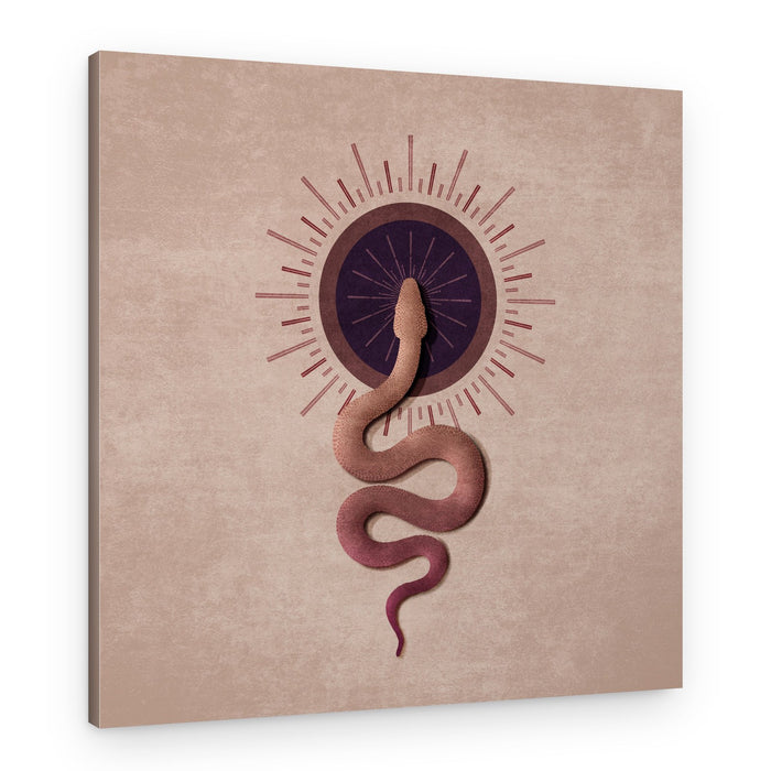 Serpent Radiance – Canvas Print