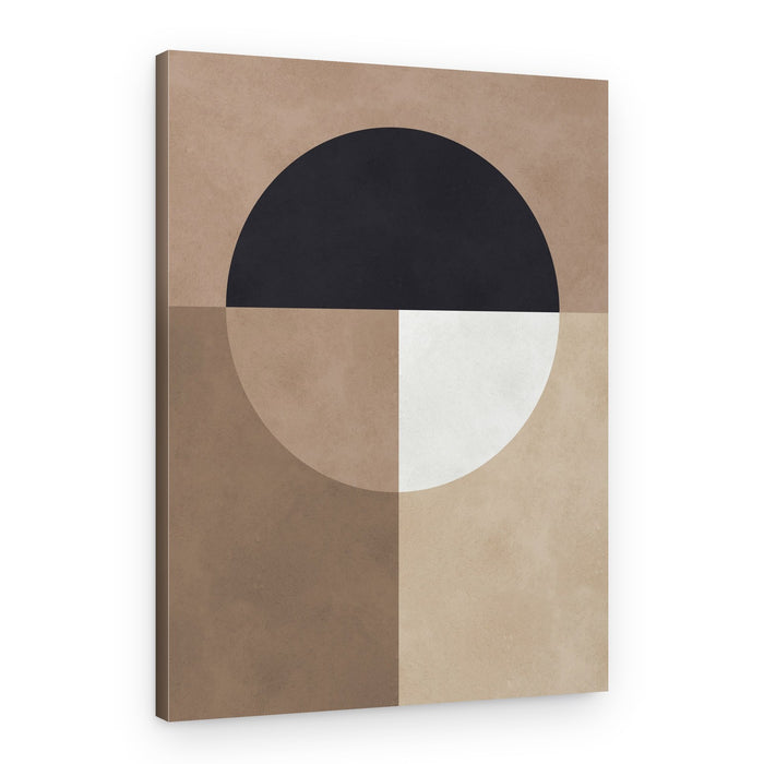 Brown geometry 7 – Canvas Print