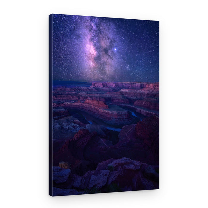 Milky Way Over Grand Canyon – Canvas Print