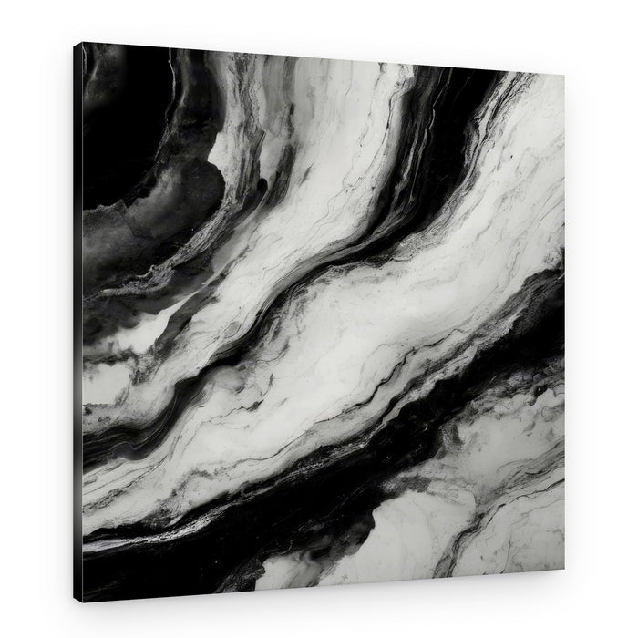 Elegant Marble Flow – Canvas Print