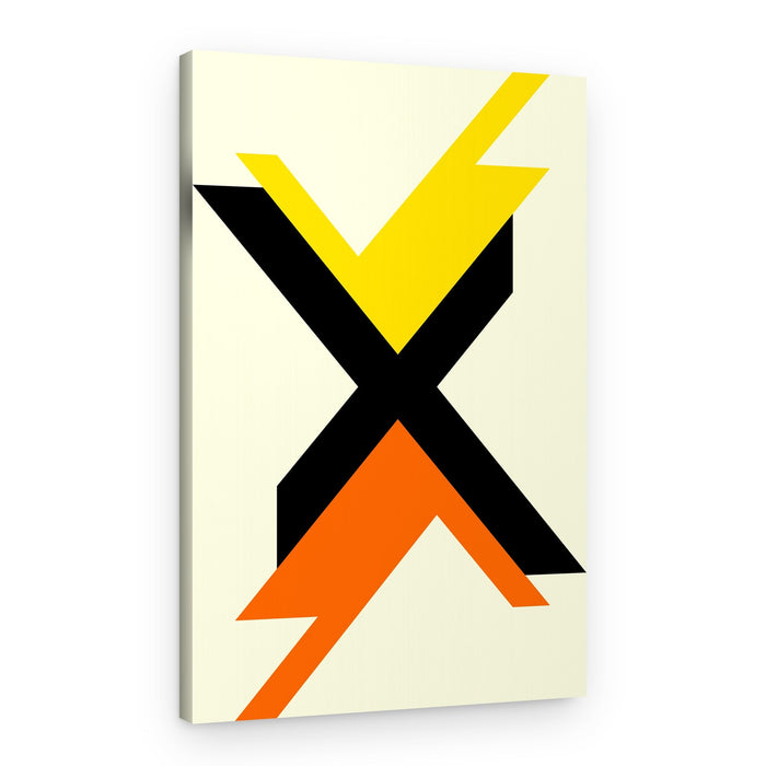 Bold Geometric Shapes – Canvas Print