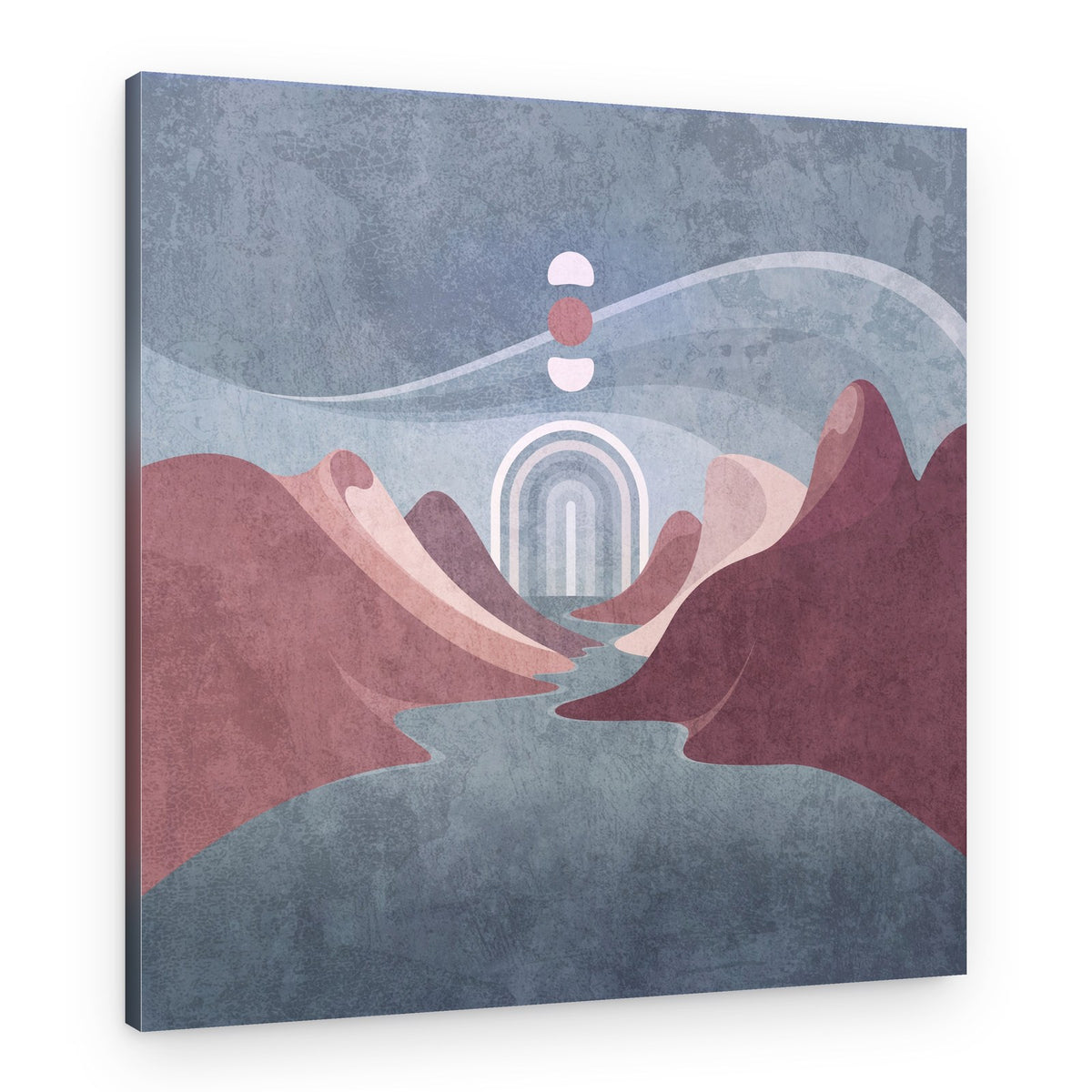 Mystic Mountain Path – Canvas Print