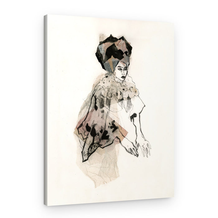 Mysterious Fashion Figure – Canvas Print