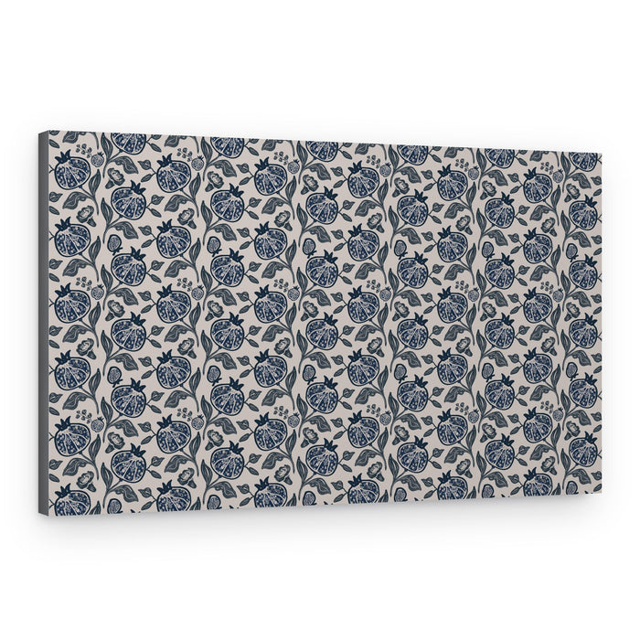 Pomegranates Pattern – Canvas Print