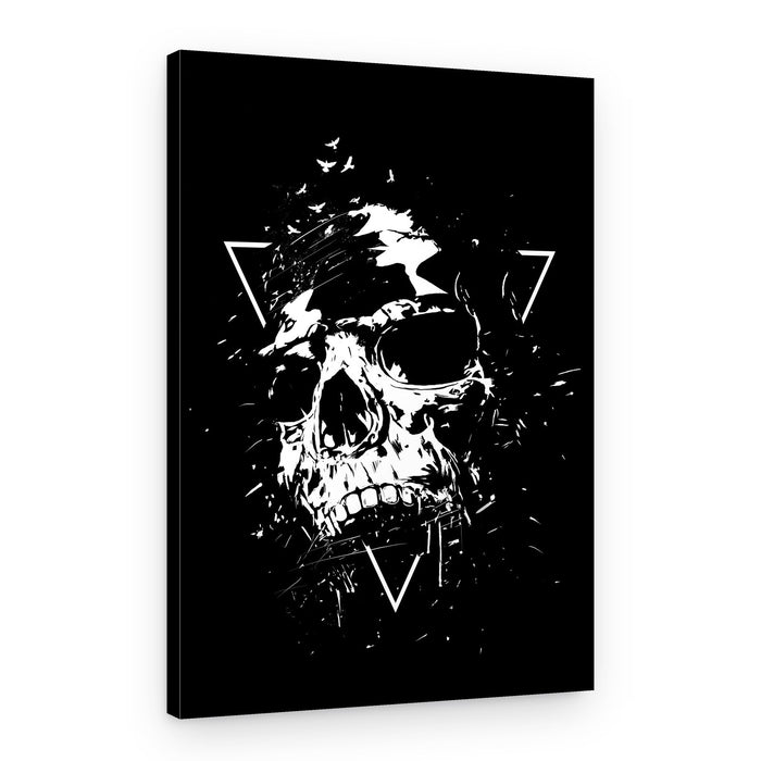 Abstract Skull Flight – Canvas Print