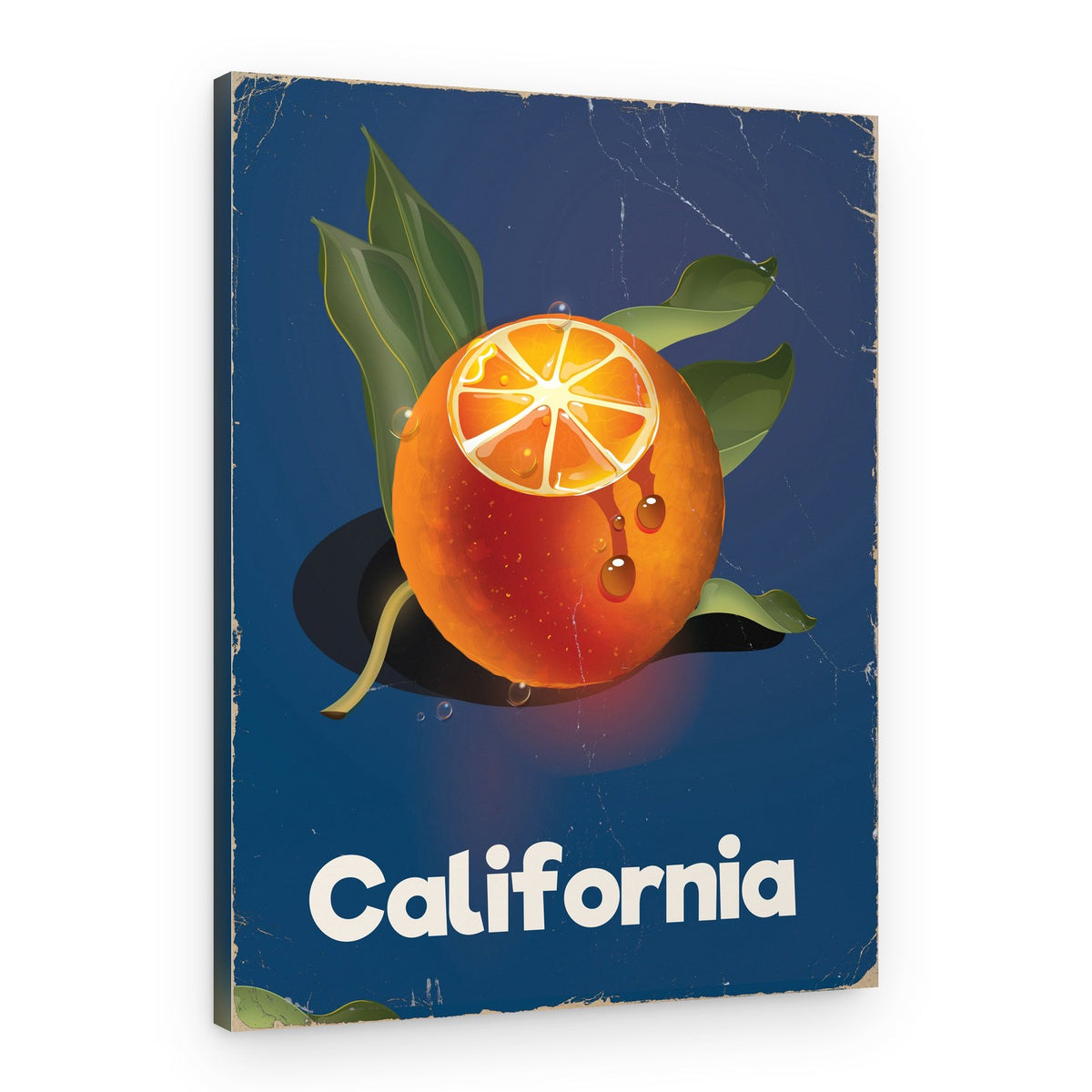 Juicy California Orange – Canvas Print