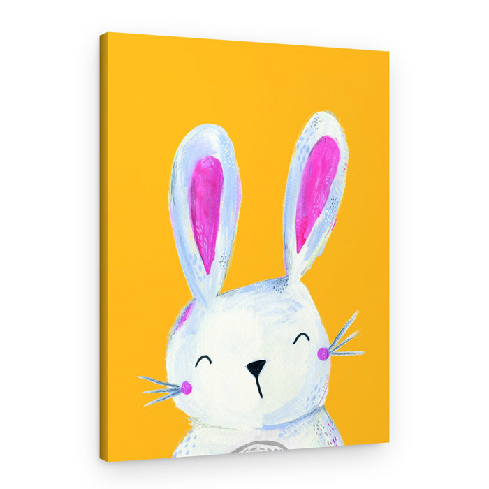 Happy Little Bunny – Canvas Print