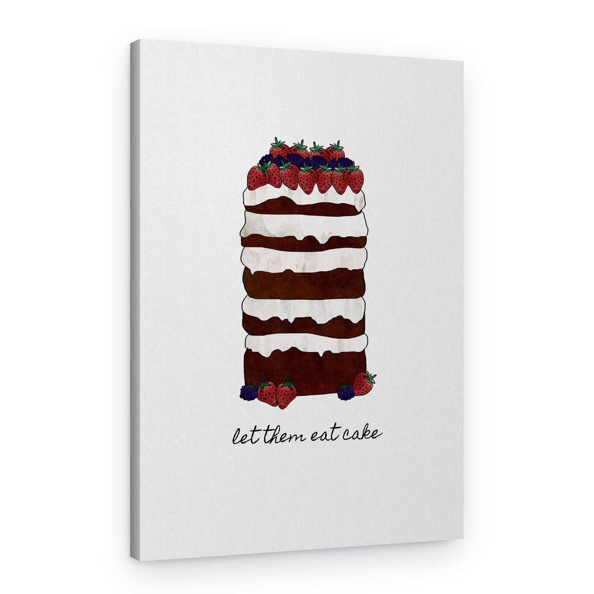 Let Them Eat Cake – Canvas Print