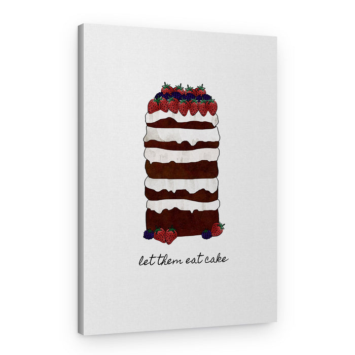 Let Them Eat Cake – Canvas Print