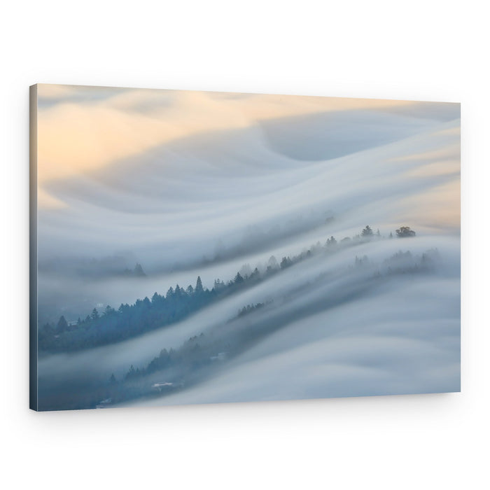 The Waves of Fogs – Canvas Print