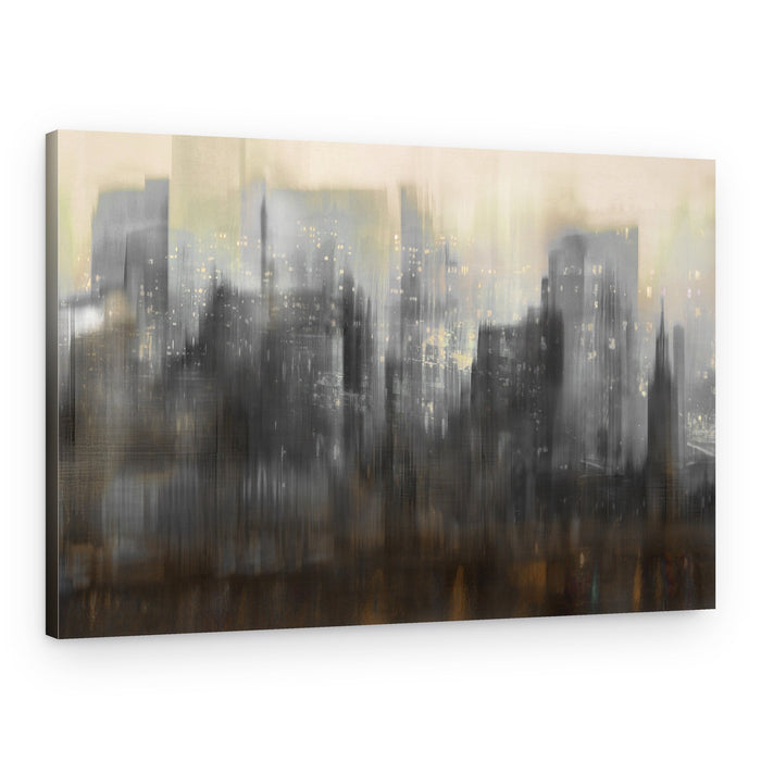 Urban Night Impression – Canvas Print