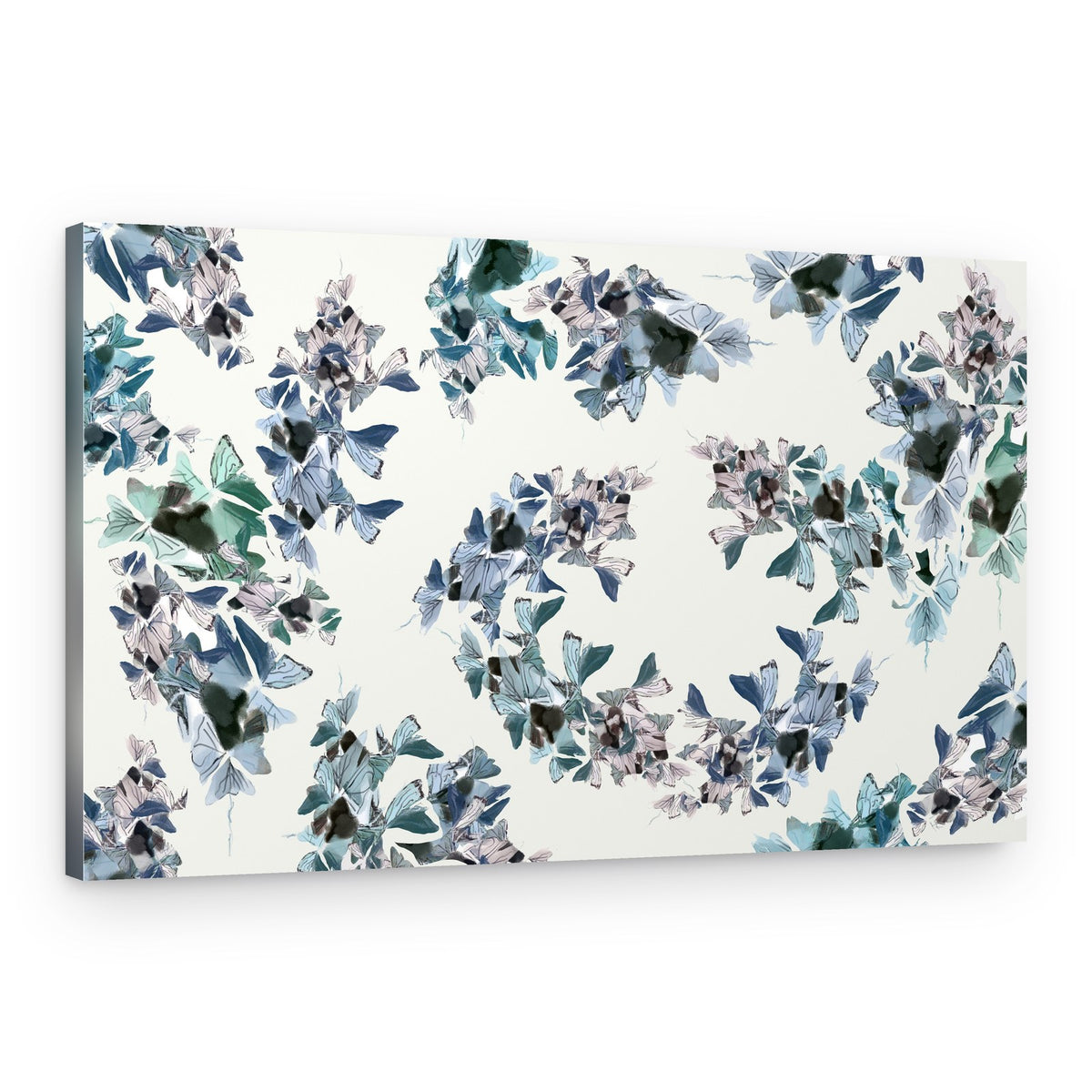 Delicate Butterfly Swirl – Canvas Print