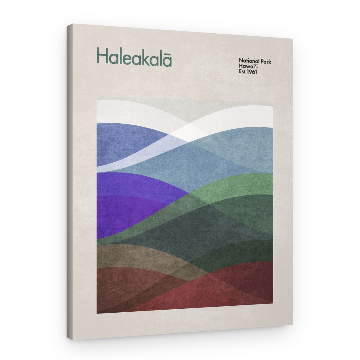Colorful Peaks – Canvas Print