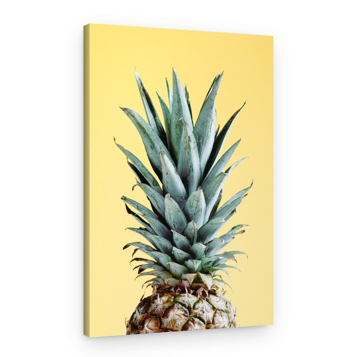 Tropical Pineapple Yellow – Canvas Print