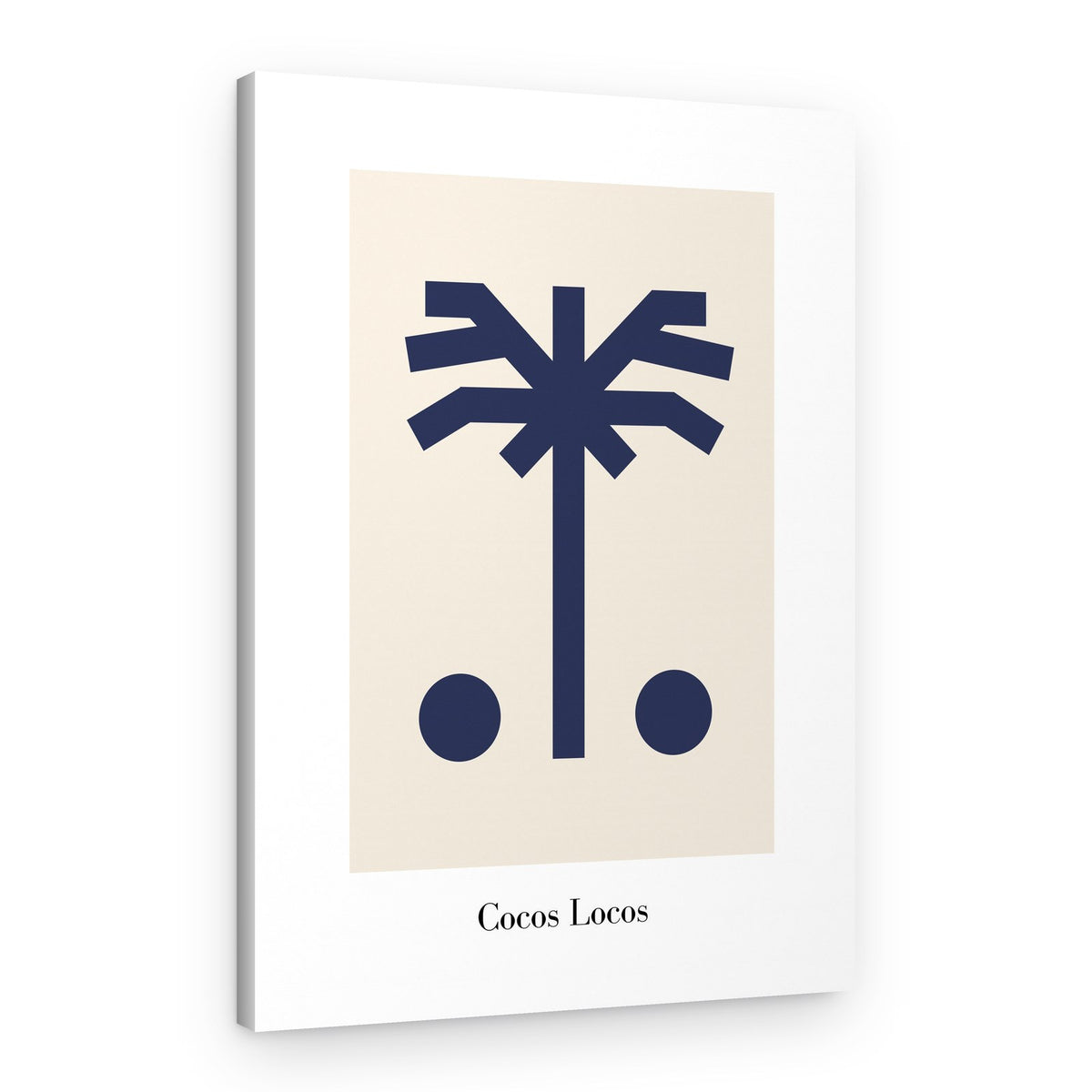 Abstract Tropical Palm – Canvas Print