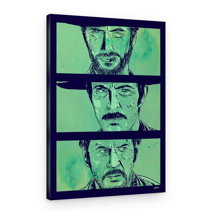 Western Character Study – Canvas Print