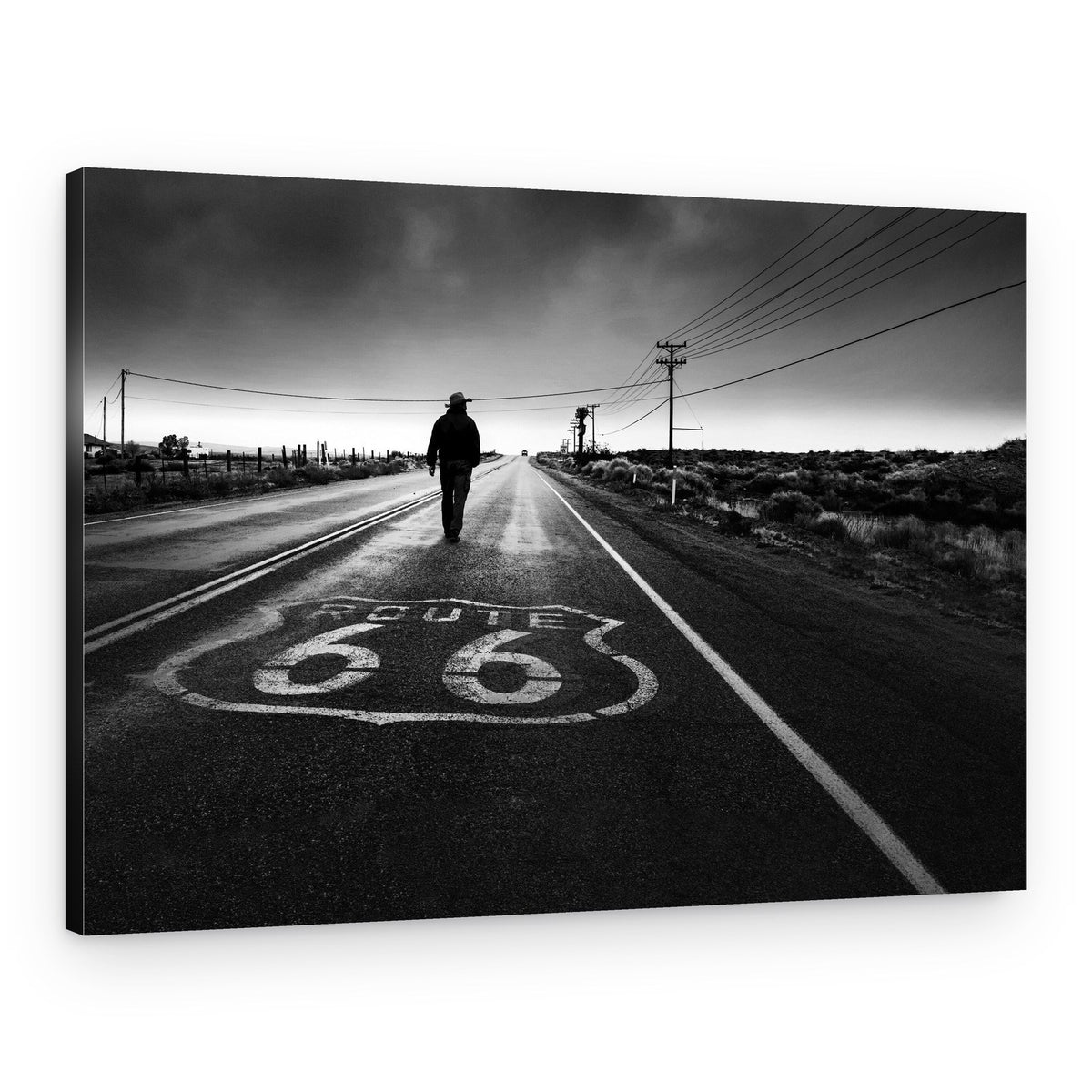 Route 66 Wanderer – Canvas Print