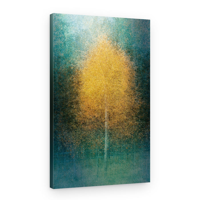 Golden Autumn Glow – Canvas Print
