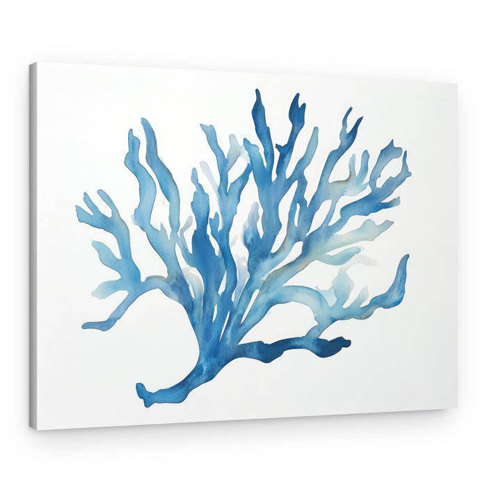 Blue Coral – Canvas Print