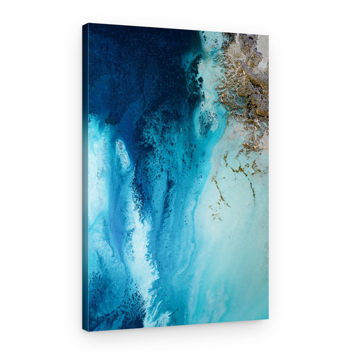 Inviting Water - Stream – Canvas Print