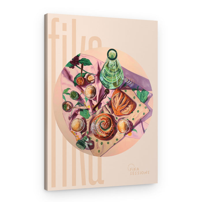 Swedish Fika Treats – Canvas Print