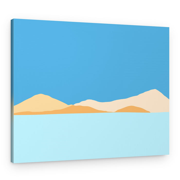 View From the Sea.png – Canvas Print