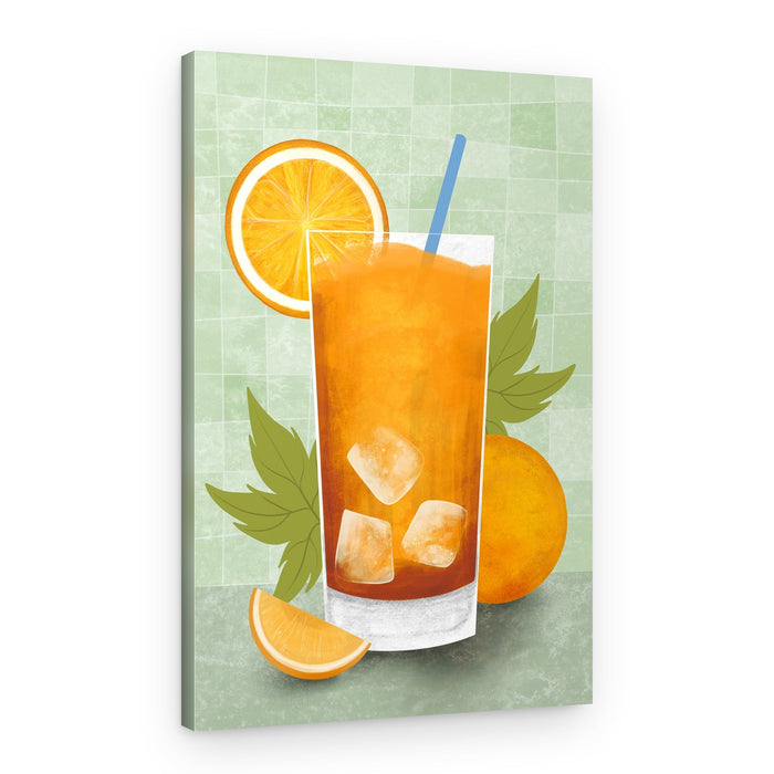 Fresh Orange Juice – Canvas Print