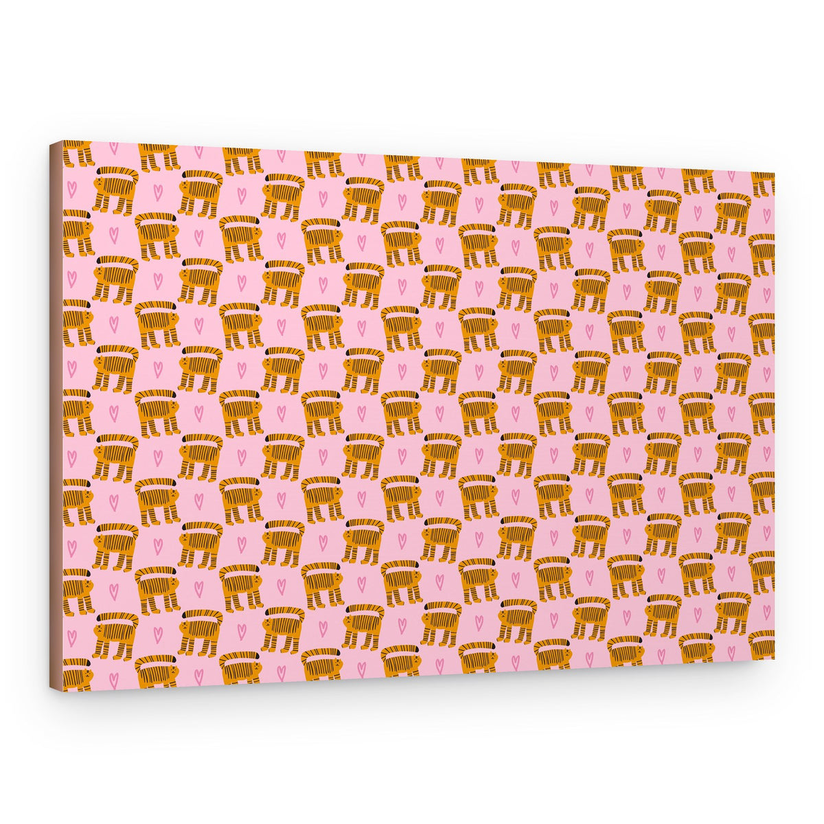 Tigerpatternno09 – Canvas Print