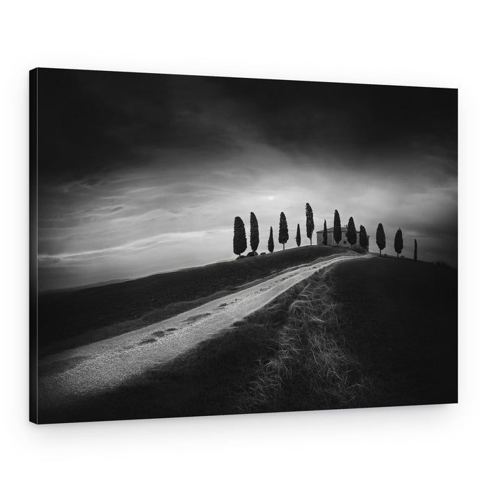 Winding Tuscan Hill – Canvas Print