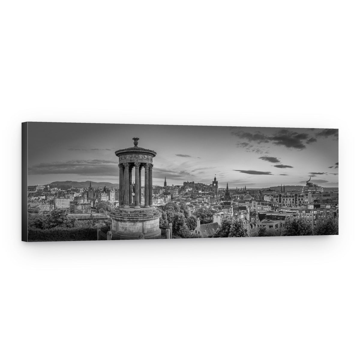 Historic Edinburgh Panorama – Canvas Print