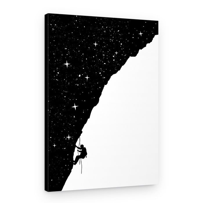 Night Sky Climber – Canvas Print