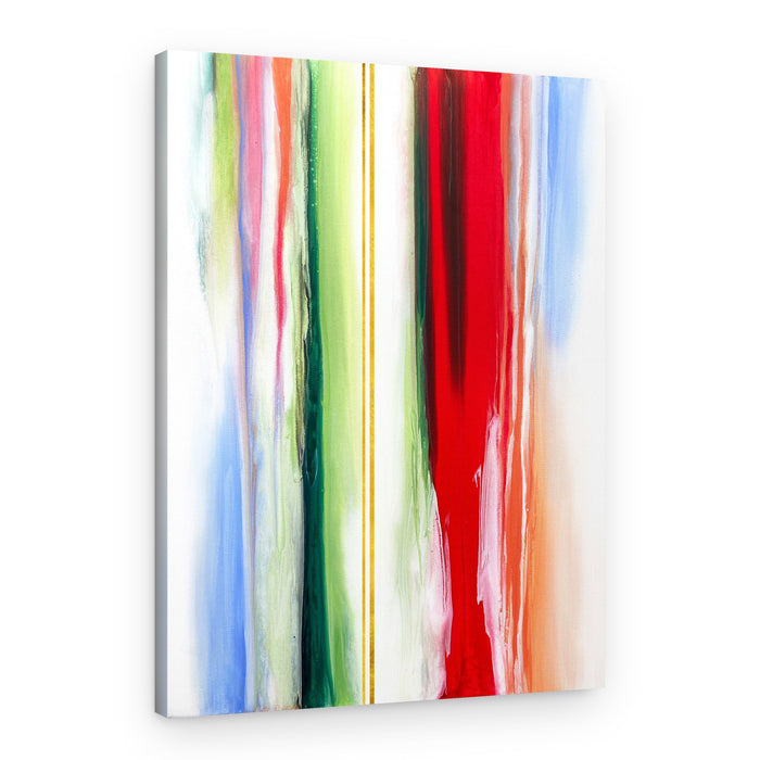 Vibrant Color Streams – Canvas Print